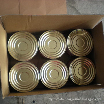 low cost 70g 210g 400g 800g 850g 2200g tin 28-30% brix canned food tomato paste africa market hot sell fresh tomato tin